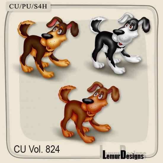 CU Vol. 824 Dogs - Click Image to Close