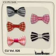 CU Vol. 826 Bows by Lemur Designs