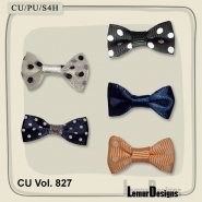 CU Vol. 827 Bows by Lemur Designs