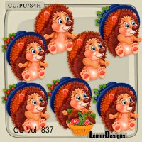 CU Vol. 837 Hedgehog by Lemur Designs