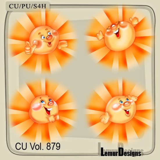 CU Vol. 879 Sun by Lemur Designs - Click Image to Close