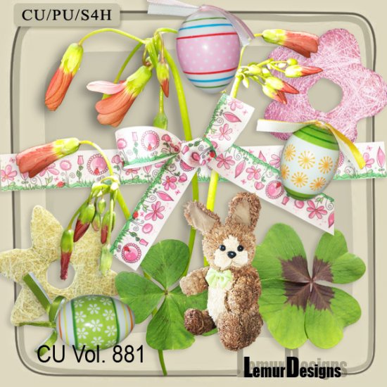 CU Vol. 881 Easter by Lemur Designs - Click Image to Close