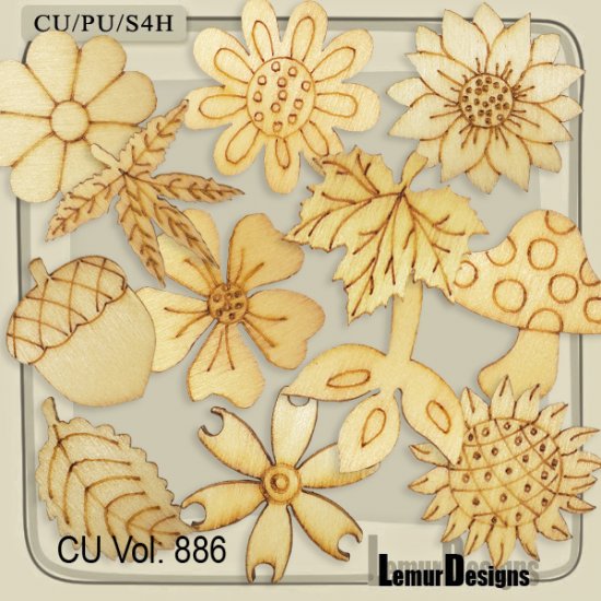 CU Vol. 886 Floral by Lemur Designs - Click Image to Close