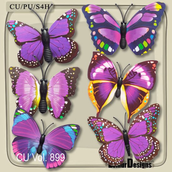 CU Vol. 899 Butterfly by Lemur Designs - Click Image to Close