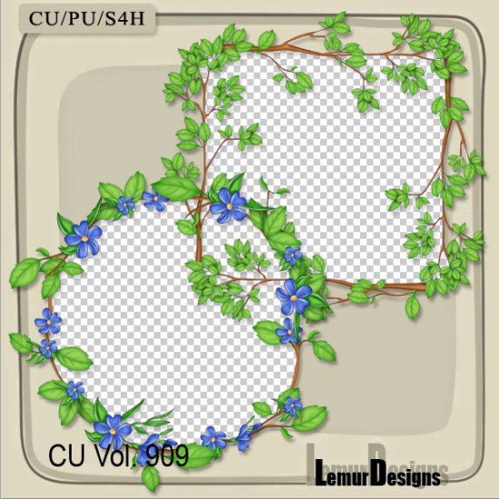 CU Vol. 909 Frames Clusters by Lemur Designs - Click Image to Close