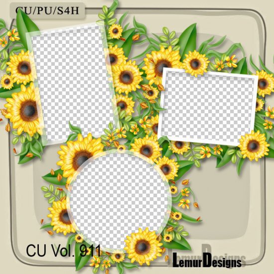 CU Vol. 911 Frames Clusters by Lemur Designs - Click Image to Close