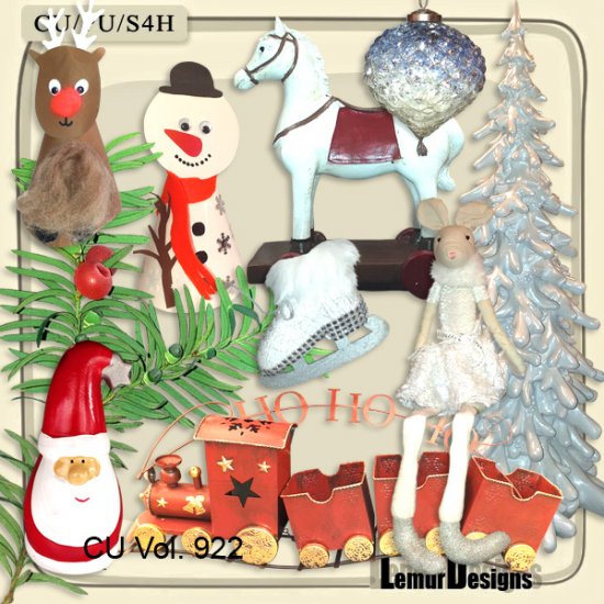 CU Vol. 922 Christmas by Lemur Designs - Click Image to Close