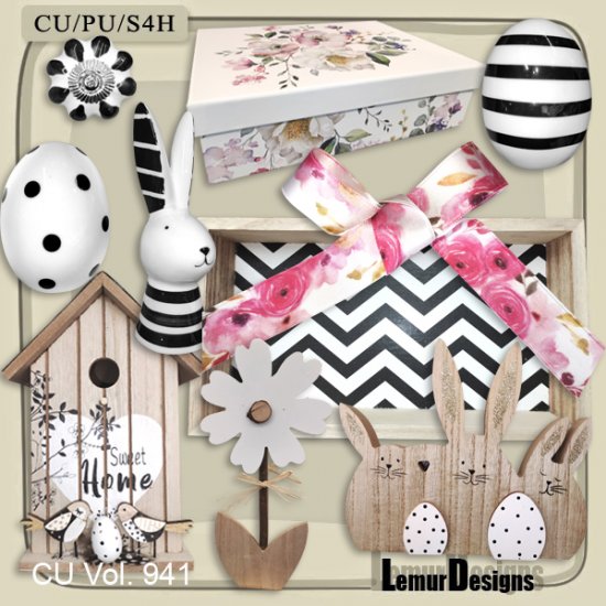 CU Vol. 941 Spring Easter by Lemur Designs - Click Image to Close