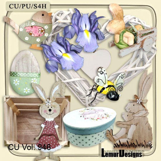 CU Vol. 946 Easter by Lemur Designs - Click Image to Close