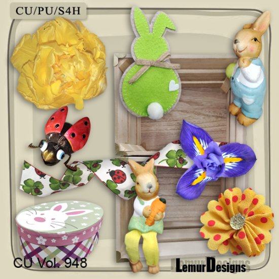 CU Vol. 948 Easter by Lemur Designs - Click Image to Close