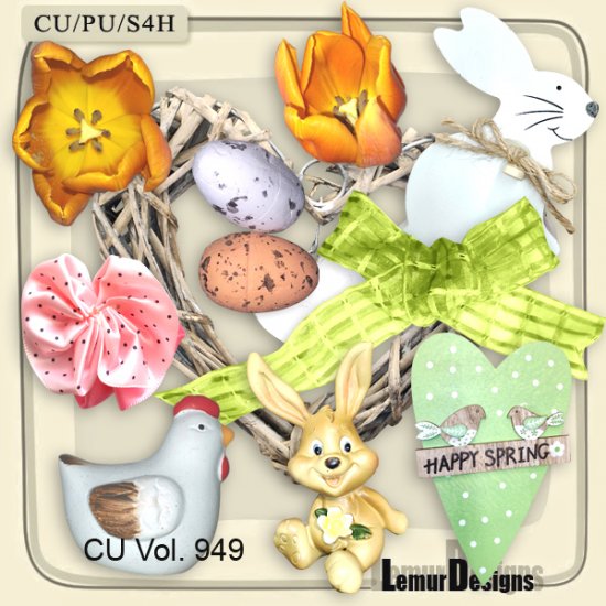 CU Vol. 949 Easter by Lemur Designs - Click Image to Close