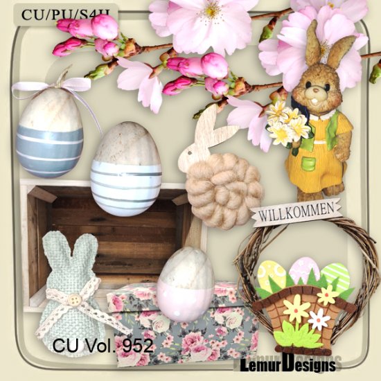 CU Vol. 952 Easter by Lemur Designs - Click Image to Close