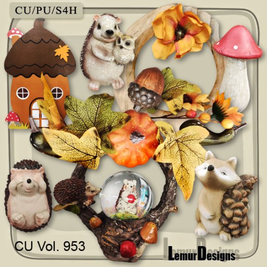 CU Vol. 953 Autumn Fall by Lemur Designs - Click Image to Close