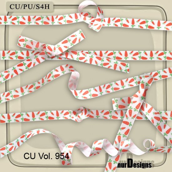 CU Vol. 954 Ribbons Bows by Lemur Designs - Click Image to Close