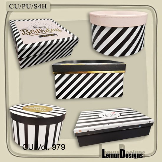 CU Vol. 979 Gift Box by Lemur Designs - Click Image to Close