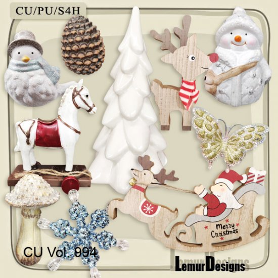 CU Vol. 994 Winter Christmas by Lemur Designs - Click Image to Close