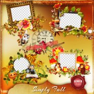Simply Fall Clusters by Lemur Designs