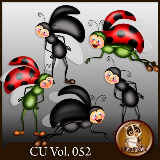 CU Vol. 052 Bugs by Lemur Designs - Click Image to Close