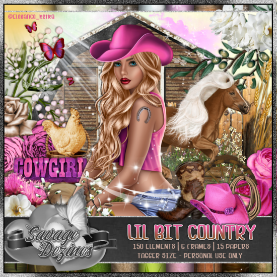 Lil Bit Country Kit - Click Image to Close