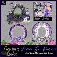 Love In Paris Cluster Frames