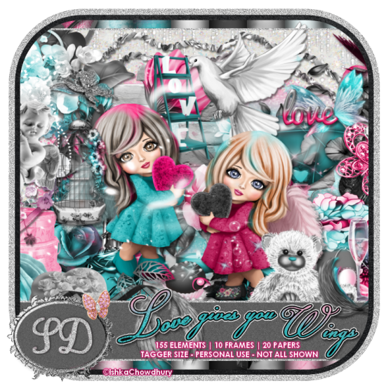 Love Gives You Wings Kit - Click Image to Close