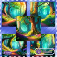 AI Background - SummerForest