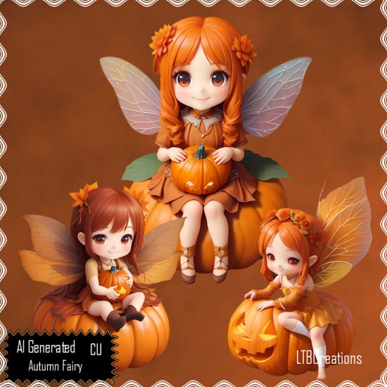 AI - Autumn Fairy - Click Image to Close