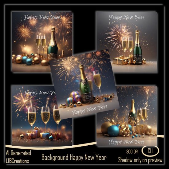 AI - Background Happy New Year - Click Image to Close