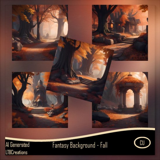 AI - Fantasy Fall Backgrounds - Click Image to Close