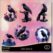 AI - Gothic Raven