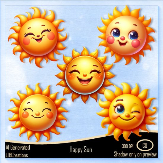 AI - Happy Sun - Click Image to Close