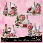 AI - Wine, Glasses and Roses