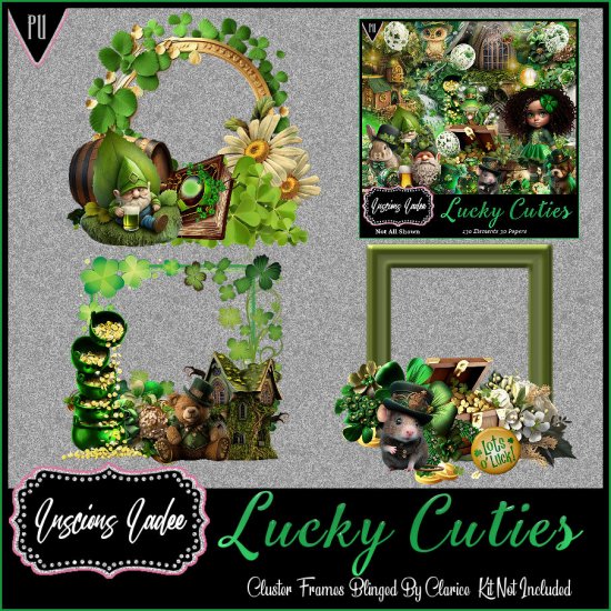 Lucky Cuties Cluster Frames - Click Image to Close