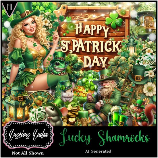 Lucky Shamrocks - Click Image to Close