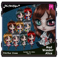 Mad Wonder Alice CU/PU Pack 2