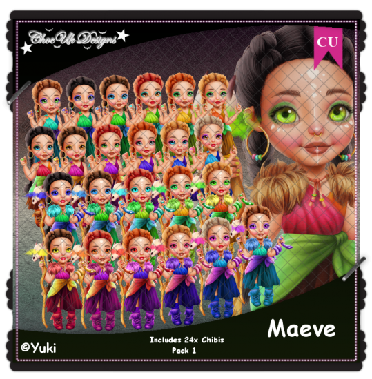 Maeve CU/PU Pack 1 - Click Image to Close