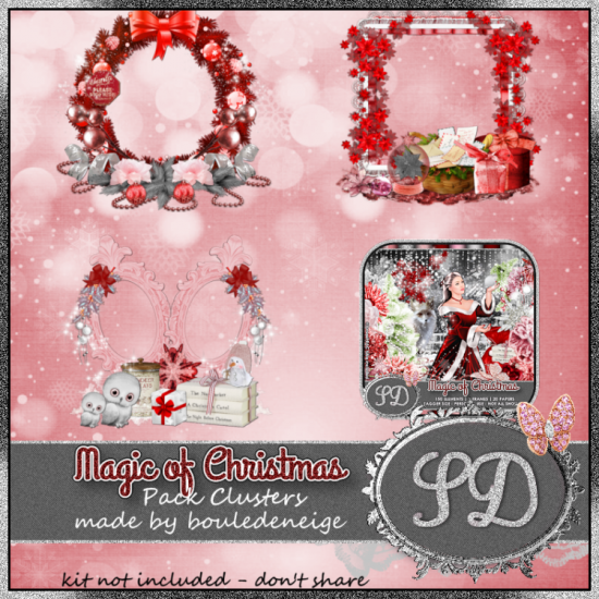 Magic Of Christmas Clusters - Click Image to Close