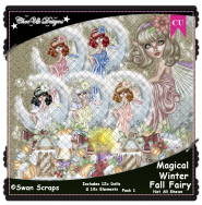 Magical Winter Fall Fairy CU/PU Pack 1