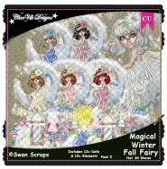 Magical Winter Fall Fairy CU/PU Pack 2
