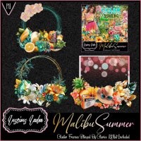 Malibu Summer Cluster Frames