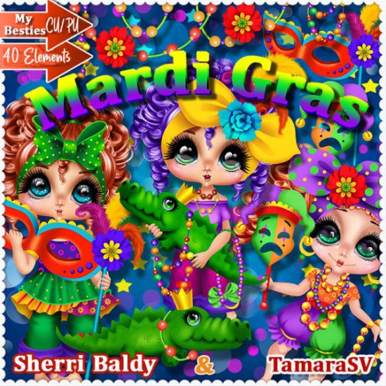 Mardi Gras Mix - Click Image to Close