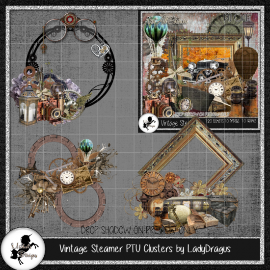 MD_Vintage Steamer CF Set - Click Image to Close