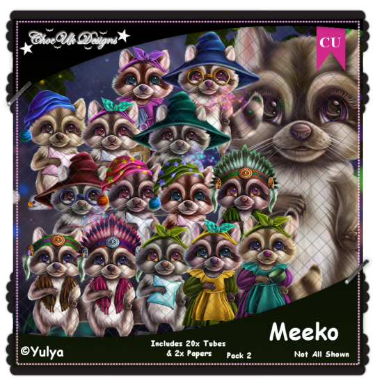 Meeko CU/PU Pack 2 - Click Image to Close