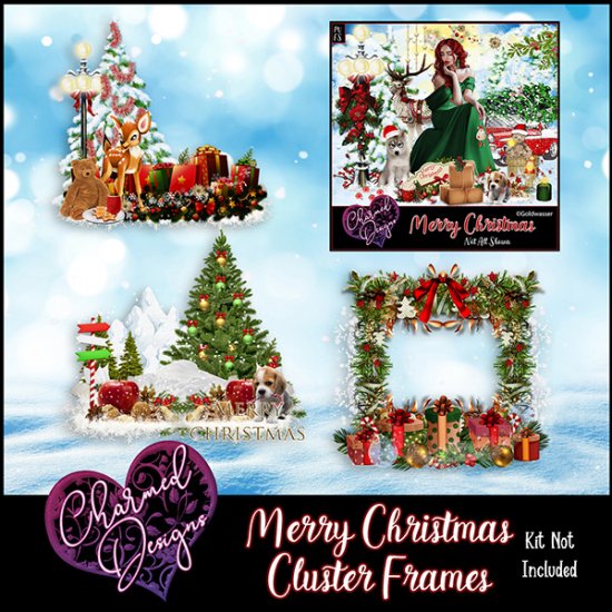 Merry Christmas Clusters 1 - Click Image to Close