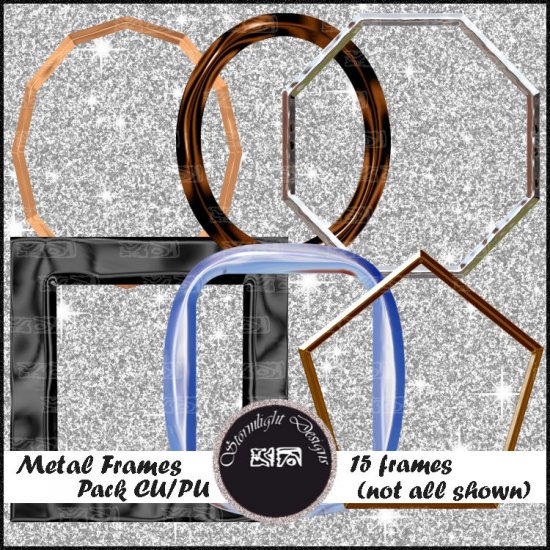Metal Frames Pack CU/PU - Click Image to Close