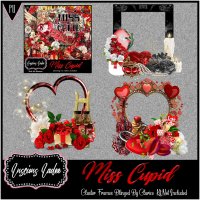 Miss Cupid Cluster Frames