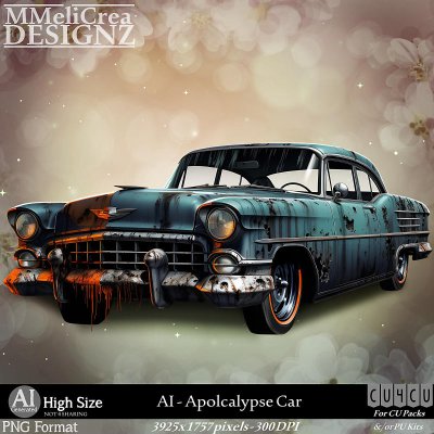 AI - CU4CU - Apocalypse Car (CU4CU/PNG)