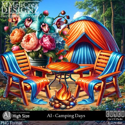 AI - CU4CU - Camping Days (CU4CU/PNG/PACK)