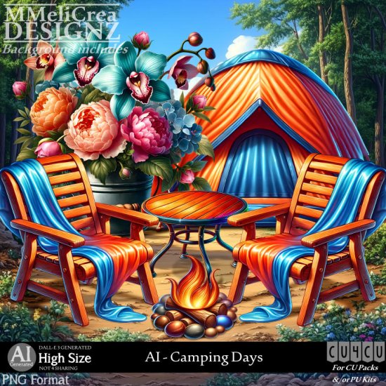 AI - CU4CU - Camping Days (CU4CU/PNG/PACK) - Click Image to Close