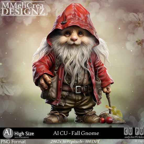 AI - CU Fall Gnome (CU4PU/PNG) - Click Image to Close